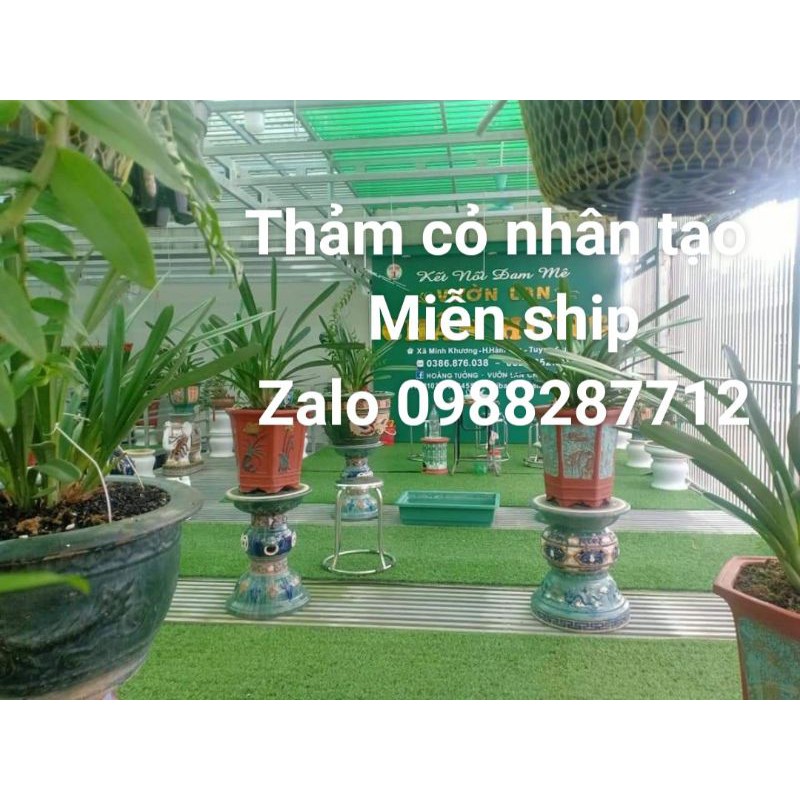 20m2 thảm cỏ nhân tạo 2cm miễn ship