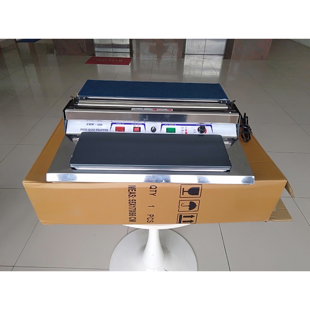 Máy Cuốn Màng Thực Phẩm ABG FHW-450 Chuyên Dụng Trong Ngành Công Nghiệp Phù Hợp Cho Buôn Bán, Bảo Quản Sản Phẩm