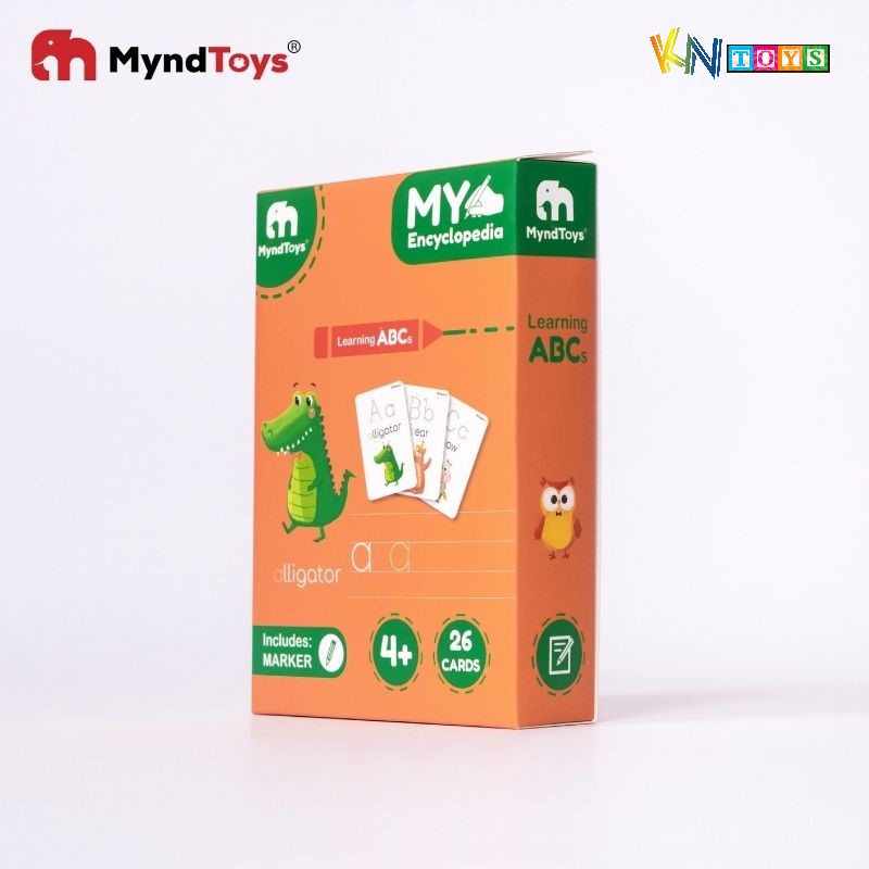 Đồ Chơi Giáo Dục MyndToys - My Encyclopedia (Bộ thẻ học Bách Khoa Toàn Thư cho Bé Từ 4 Tuổi - Nhiều Chủ Đề)