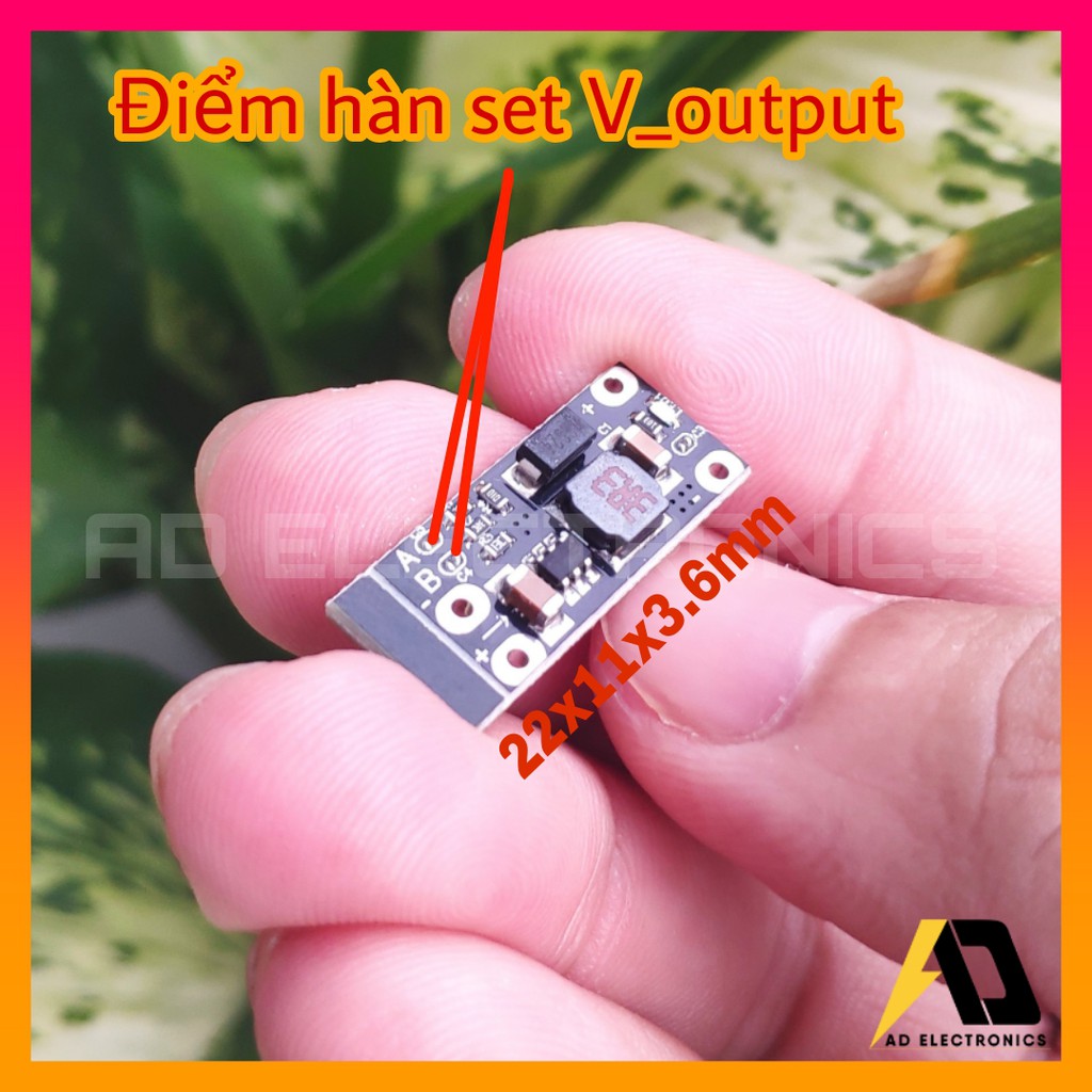 [CKCS] Mạch tăng áp mini DC - DC 3V/3.7V/4.2V sang 5V - 12V Chất Lượng Cao Tuỳ Chọn