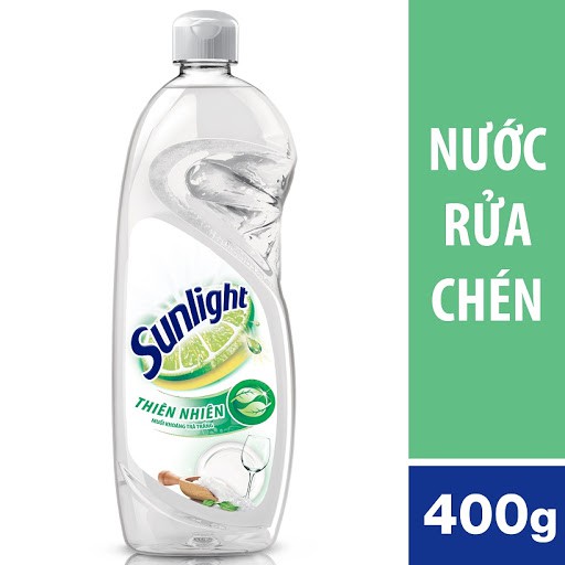 Nước rửa bát Sunlight chai 400ml