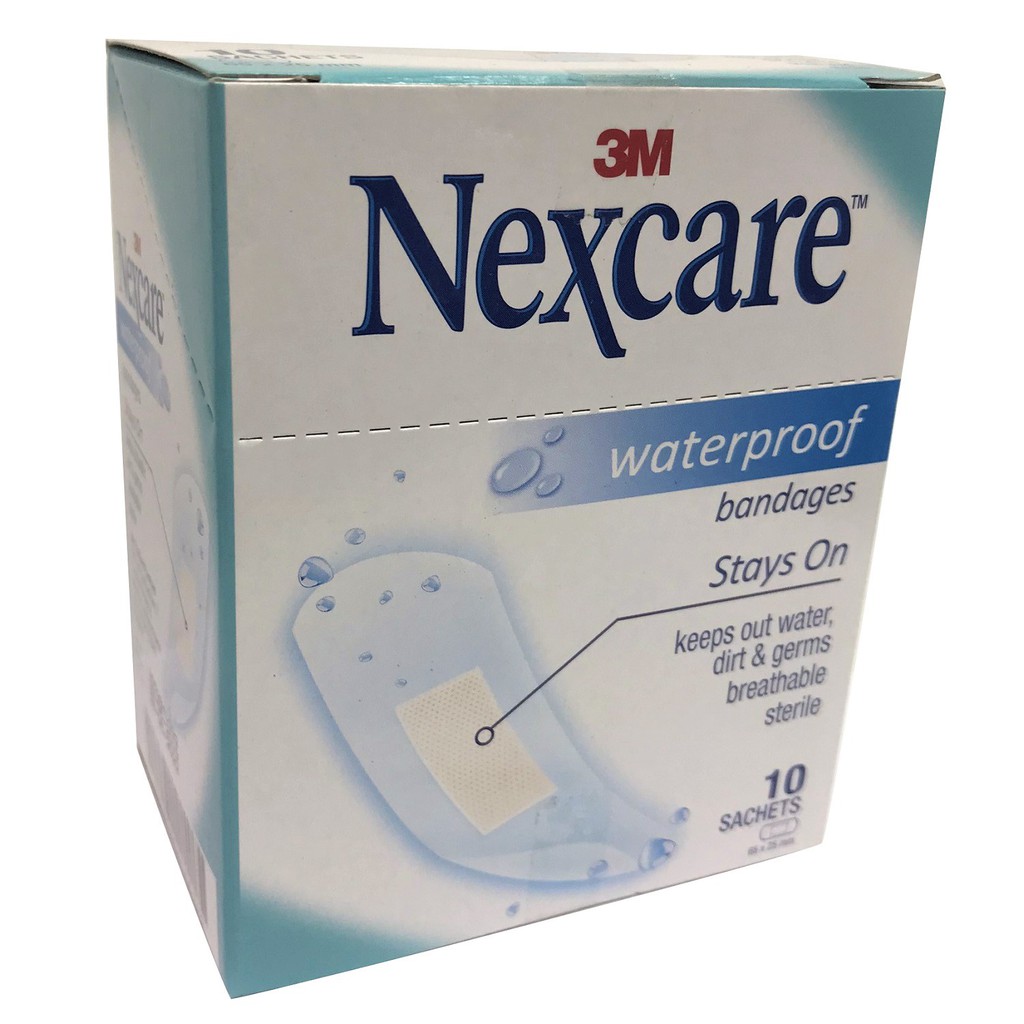 Túi 5 miếng băng keo cá nhân chống thấm nước Nexcare 3M BKCN-CTN