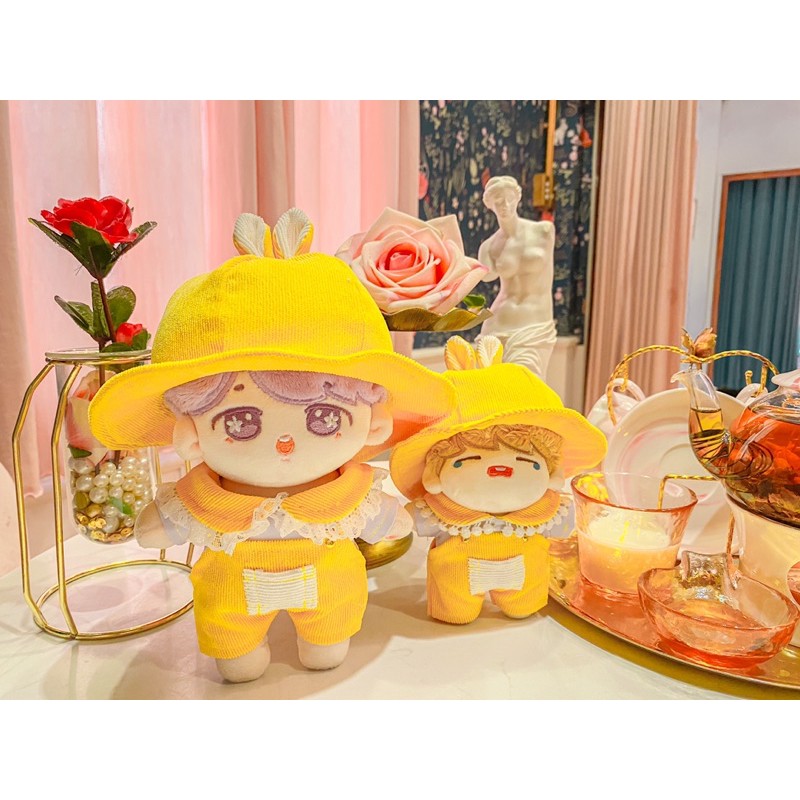 Set tai thỏ cho doll 20 và 15 cm