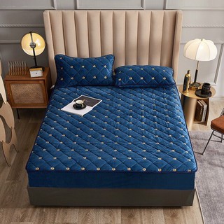 (BIG SALE) BỘ GA NỈ BO CHUN  SIÊU ĐẸP HÀNG LOẠI 1 ( Tặng kèm 2 vỏ gối)
