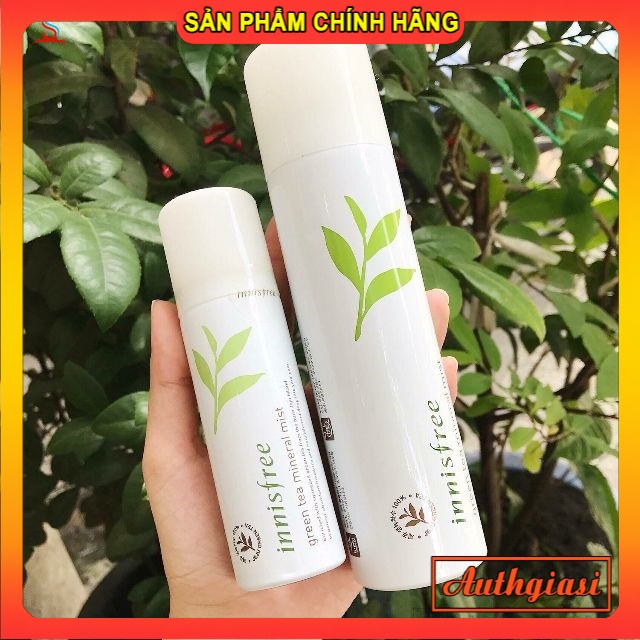 Xịt khoáng trà xanh Innisfree Green Tea Mineral Mist Xk 50-150ml XK | BigBuy360 - bigbuy360.vn