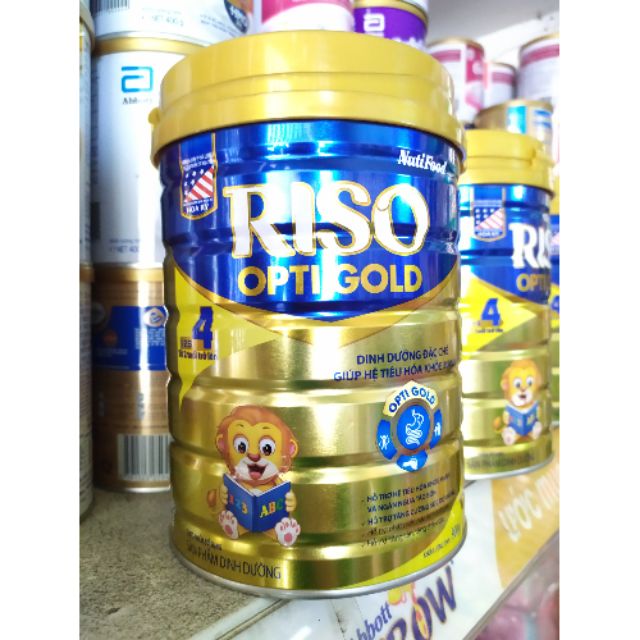 Sữa Riso Opti Gold 4 900g