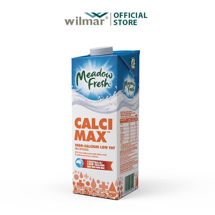 [SenXanh Emart] Sữa tươi tiệt trùng Giàu Canxi Ít béo nhãn hiệu Meadow Fresh nhập khẩu Australia date mới nhất