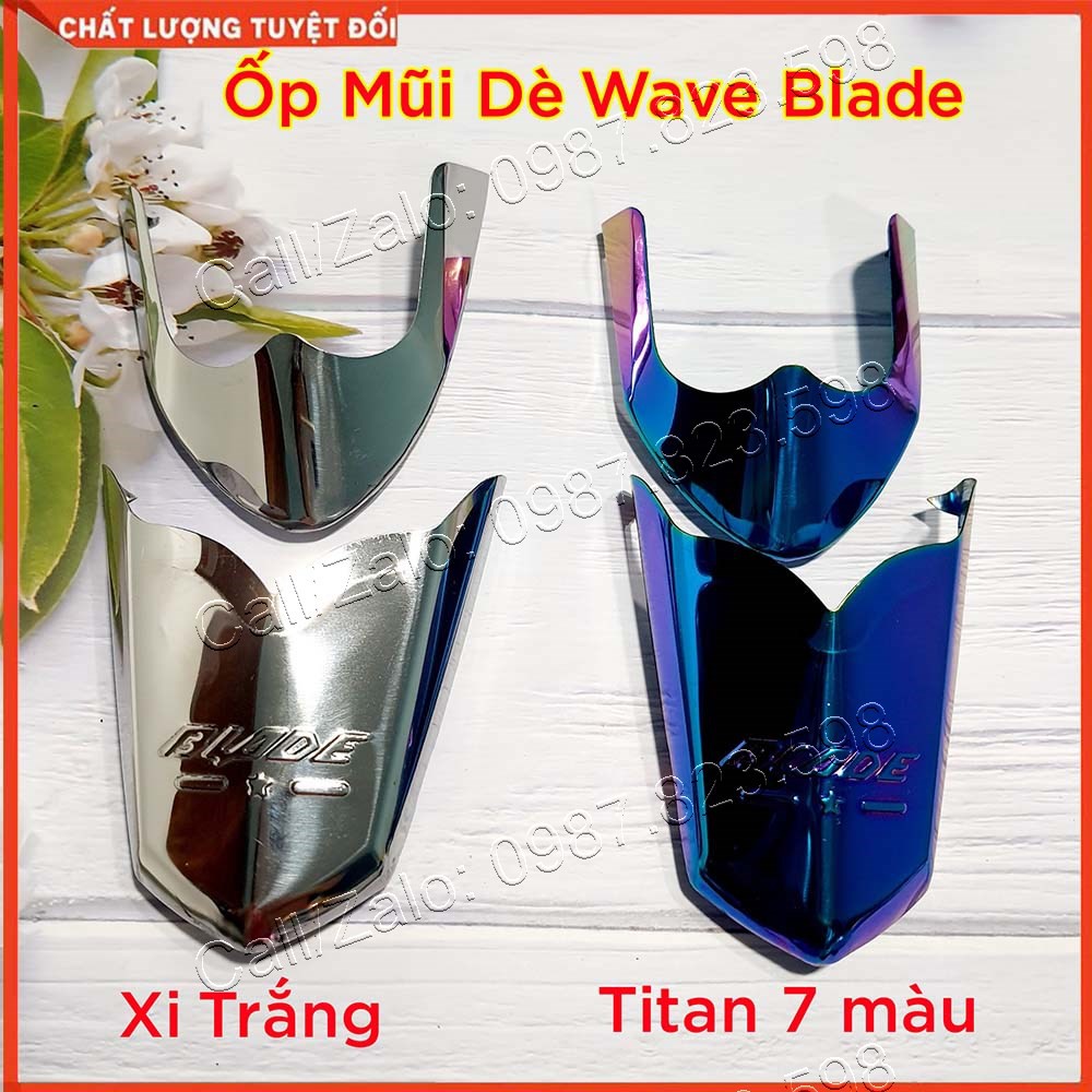 [Mã LIFEAU5SALE giảm 20k đơn 50k] Ốp Mỏ Dè Wave Blade ( Giá 1 Bộ Có 2 Màu Cho AE Lựa Chọn Nha )