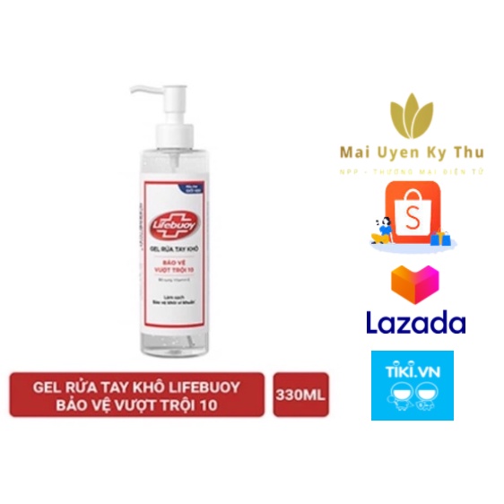 Gel rửa tay khô Lifebuoy 50ml kèm vỏ/100ML/235ML/500ML