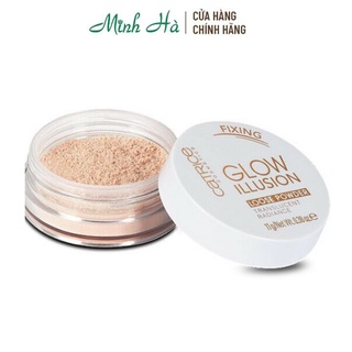 Catrice Glow Phấn phủ bắt sáng dạng bột Catrice Glow Illusion Loose Powder 11g