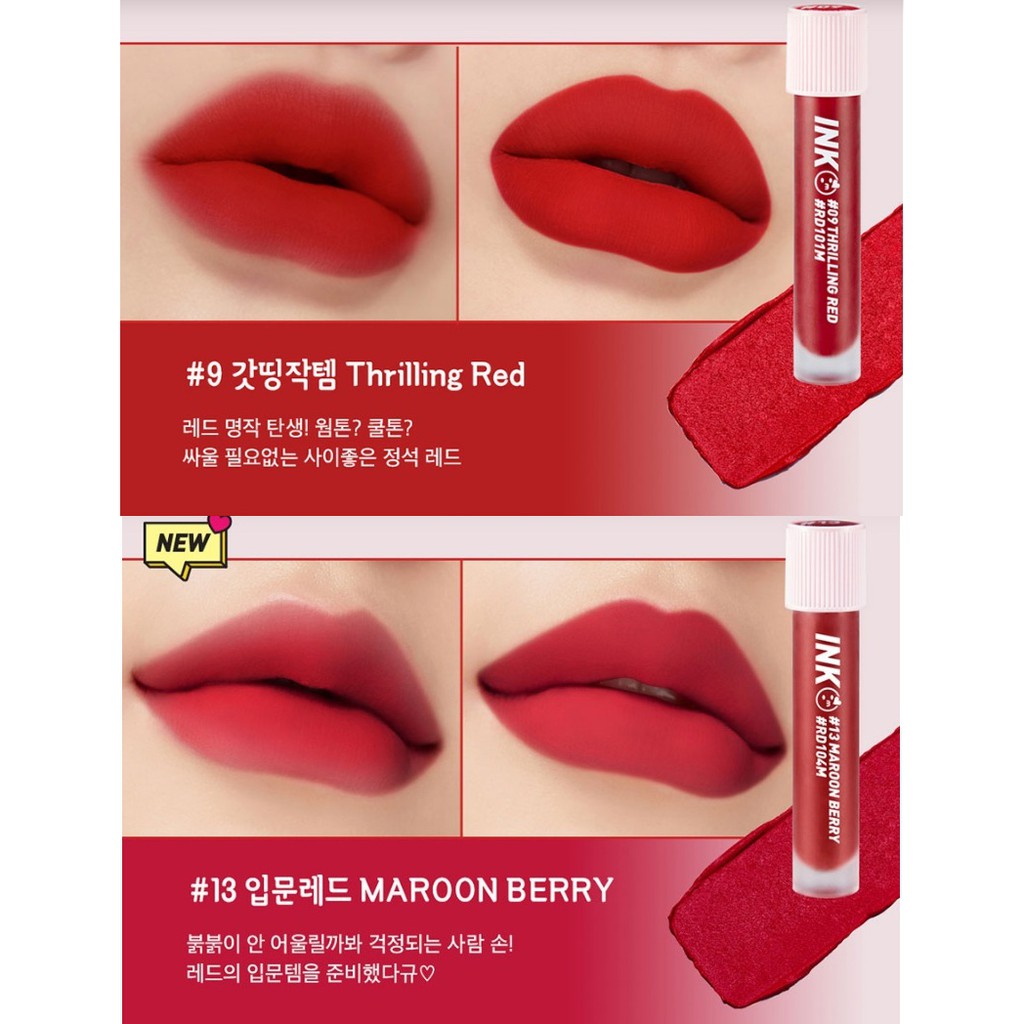 [ Peripera ] Son kem Ink Matte Blur Tint (Kèm bill mua) | BigBuy360 - bigbuy360.vn