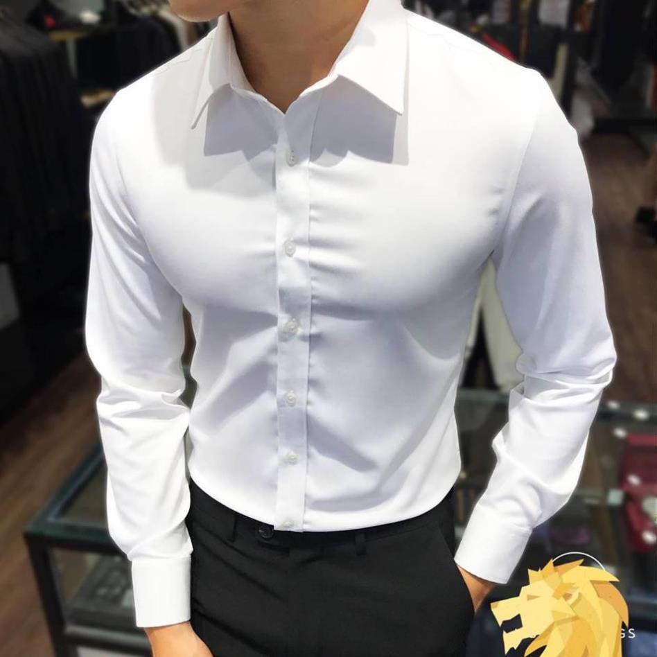 Áo sơ mi nam tay dài CÔNG SỞ PT2777 chất vải chống nhăn | BigBuy360 - bigbuy360.vn