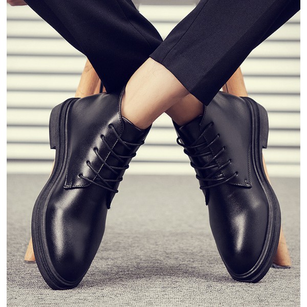 [Mã FAGREAT245 giảm 8% tối đa 50K đơn từ 250K] Giày Boot Nam Đen SGS GN289 | BigBuy360 - bigbuy360.vn