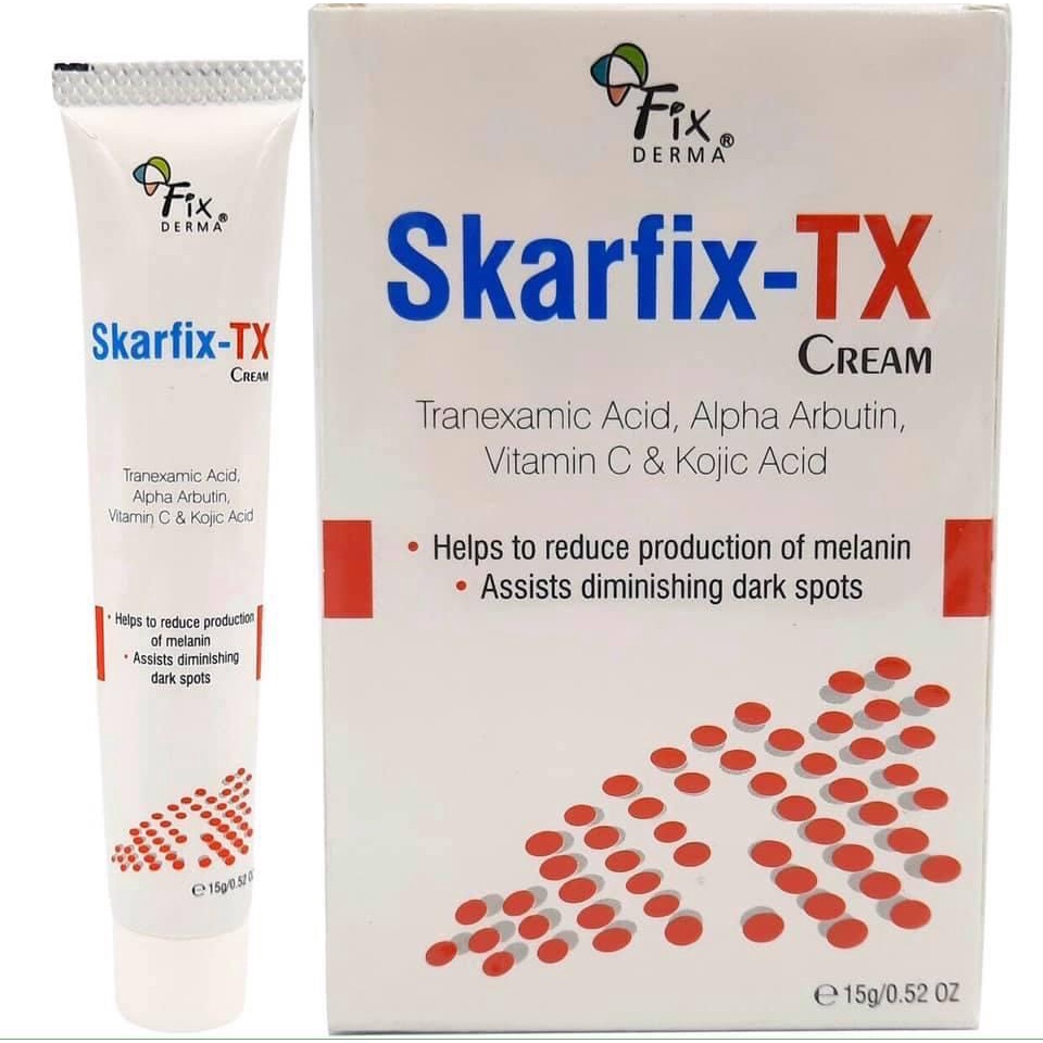 [CHÍNH HÃNG] Kem Dưỡng Da Mờ Thâm Tàn Nhang Fixderma Skarfix - Tx Cream 15g | BigBuy360 - bigbuy360.vn