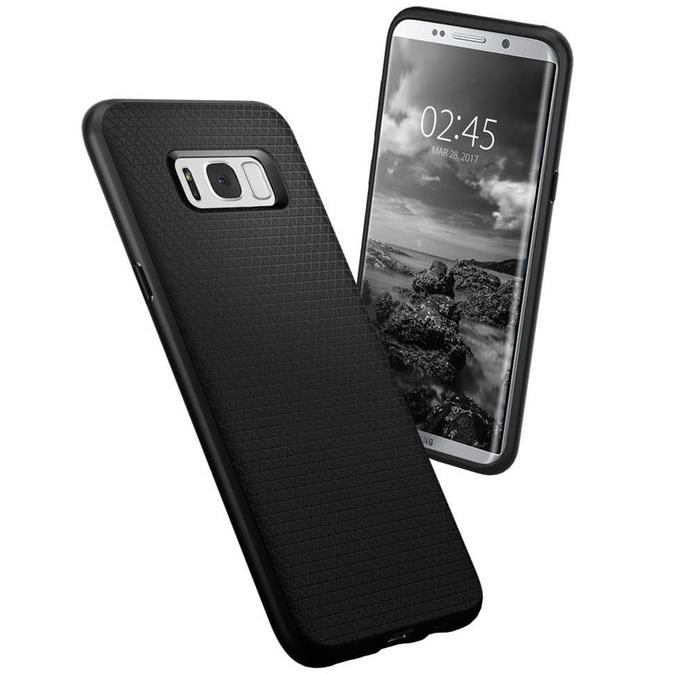 Ốp Lưng Dẻo In Chữ Spigen Galaxy S8 Plus