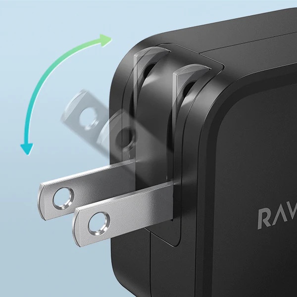 Củ Sạc RavPower 61w GAN 1 Cổng PD 3.0 - RP-PC112 (Bảo Hành 12 Tháng)