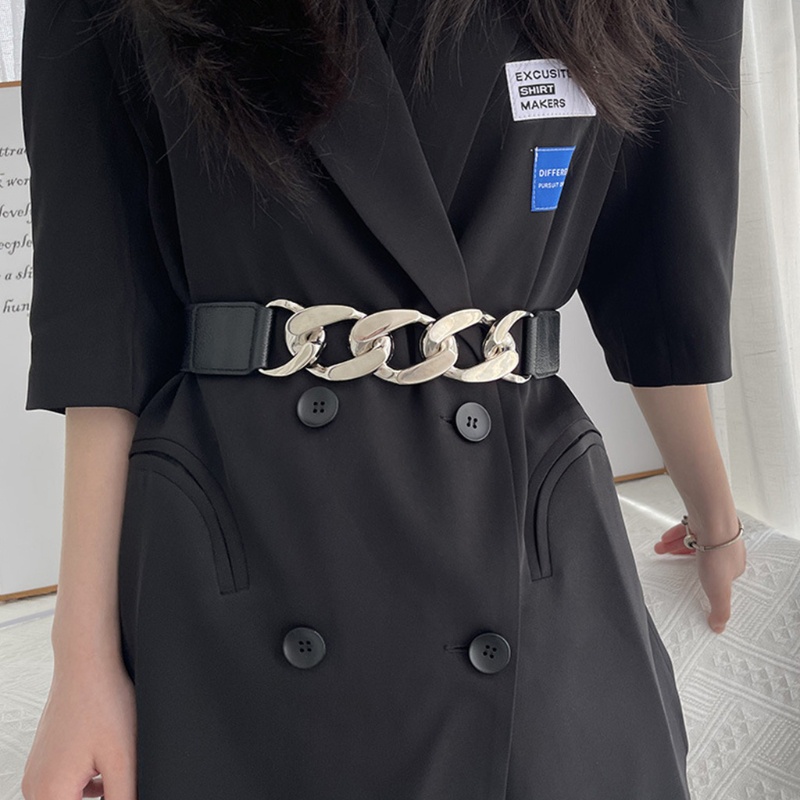 Thắt Lưng Co Giãn Bản Rộng Thời Trang Cho Nữ