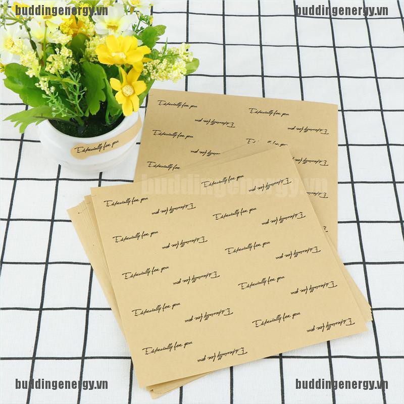 Bộ 200 Miếng Dán In Chữ Best For You Used To Seal Cake