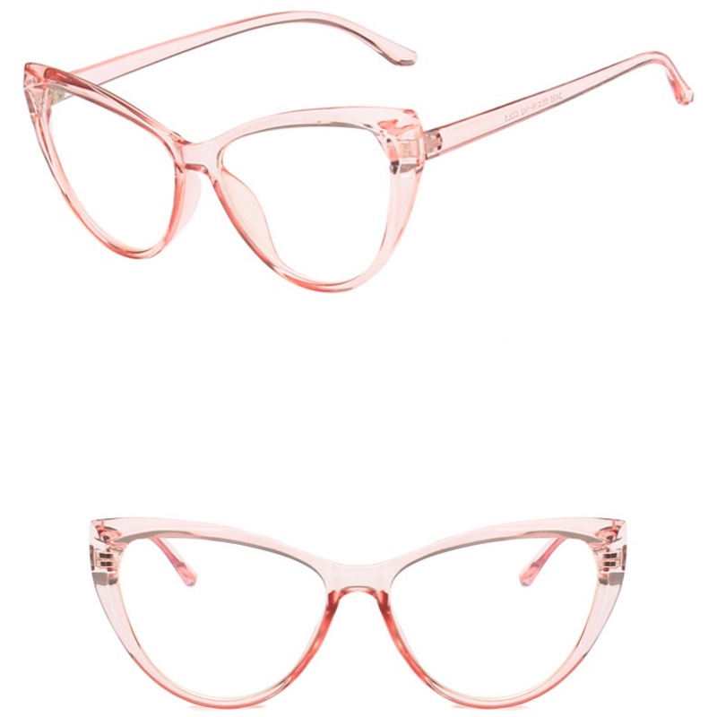 Mắt Kính Chống Tia Sáng Xanh Gọng Mắt Mèo Phong Cách Cổ Điển Thời Trang Unisex