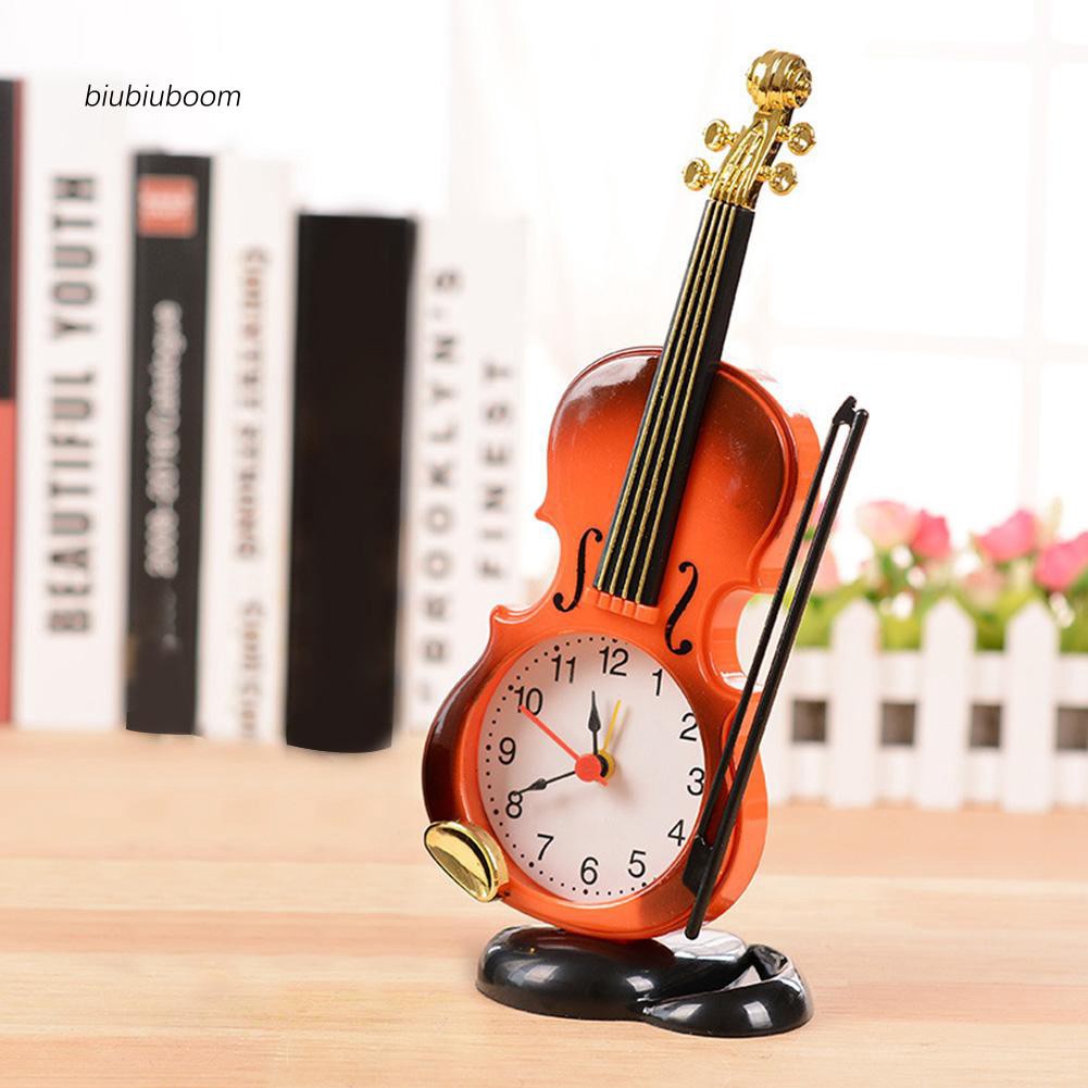 Đồng hồ báo thức hình cây đàn violin sáng tạo