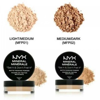 PHẤN PHỦ BỘT NYX PROFESSIONAL MAKEUP MINERAL FINISHING POWDER