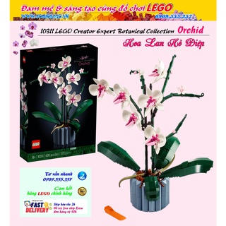 Hoa Lan hồ điệp - 10311 Đồ chơi lắp ráp Iego Creator Expert Botanical Collection Orchid