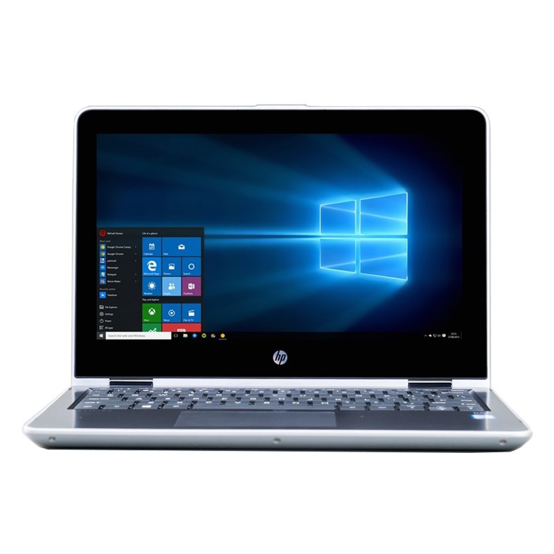 Laptop HP Pavilion X360 11-ad104TU (Core i3/8130U/4GB/500GB/W10/Touch) - Bạc hàng mới, bảo hành 12 tháng