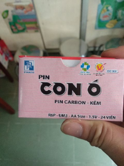 Pin con ó AA ( hộp 24 viên )