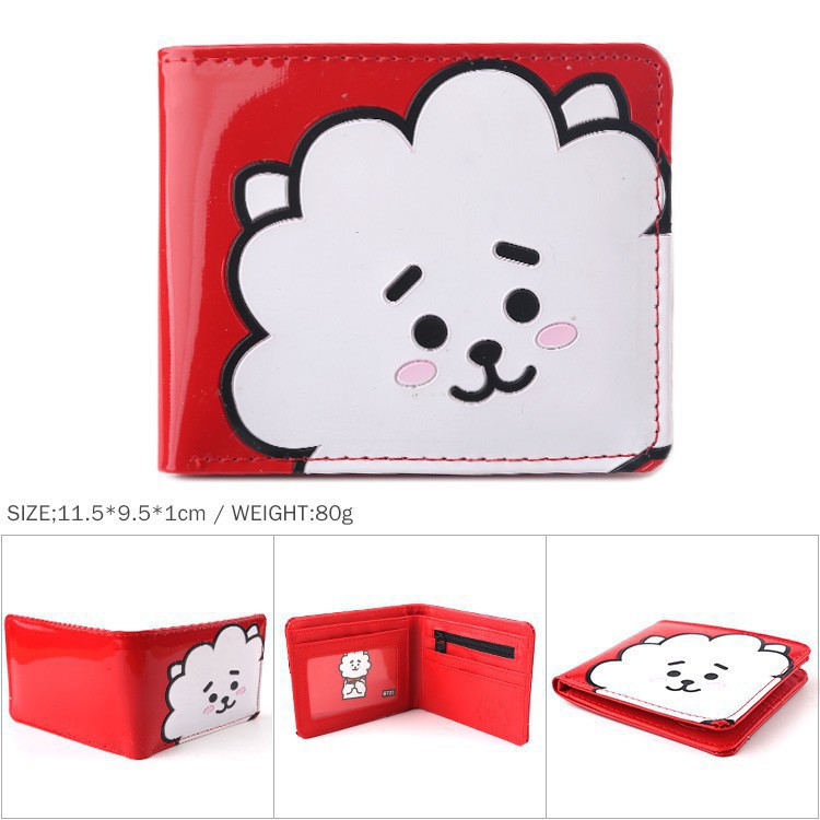 Ví đựng tiền hình hoạt hình BT21 xinh xắn original