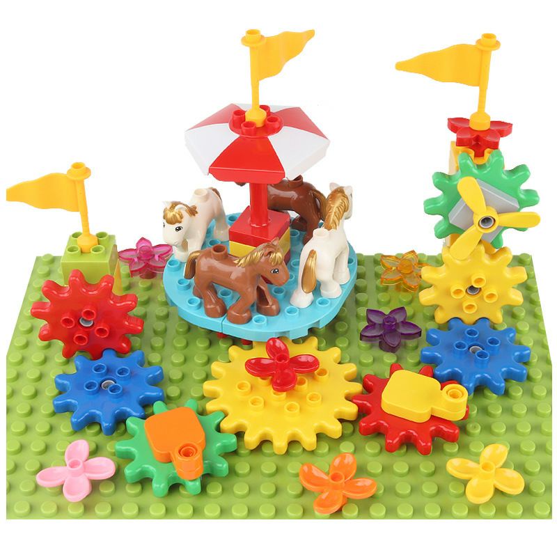 Lego bánh răng vòng xoay 360 duplo