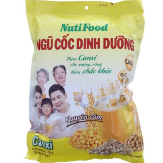 Ngũ Cốc Dinh Dưỡng Nutifood 20 Gói x 25g