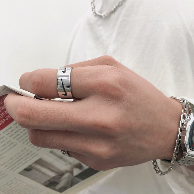 Nhẫn Đeo Tay Kiểu Dáng Đơn Giản Thời Trang Dành Cho Cả Nam Và Nữ
