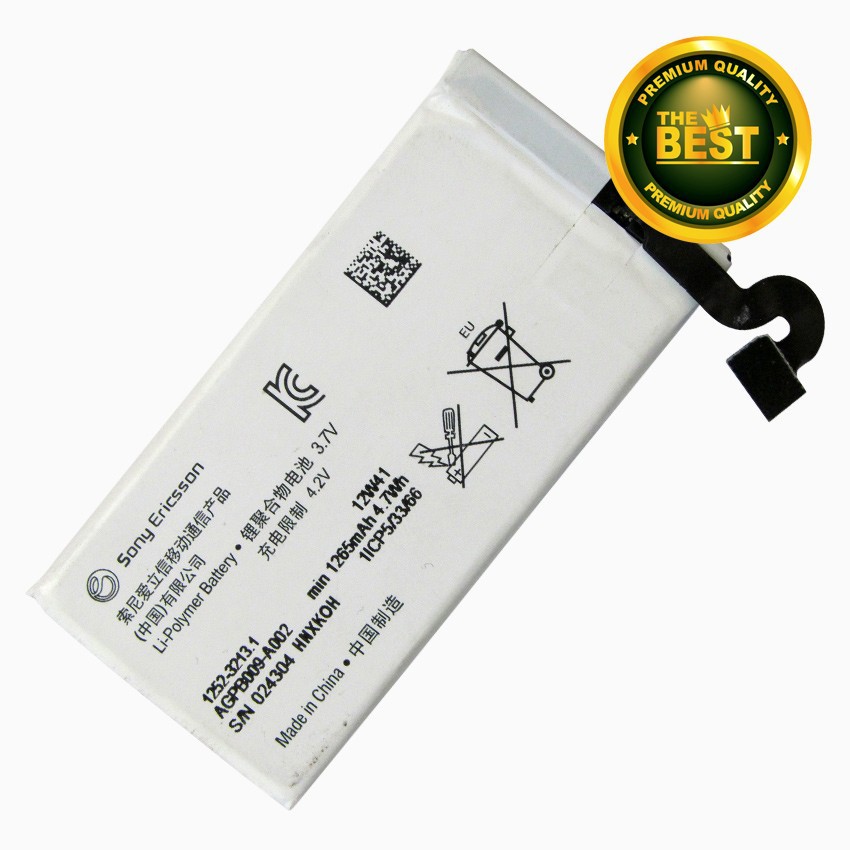 Pin Sony Xperia Sola (MT27i) dung lượng 1265mAh