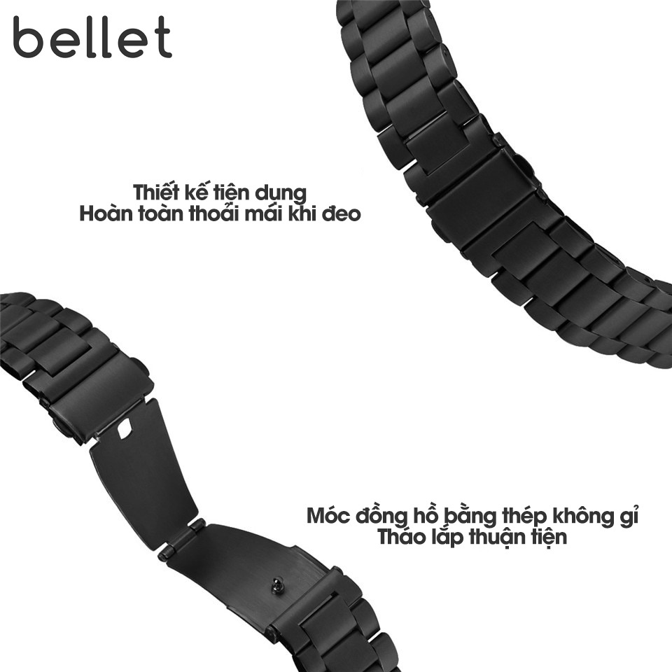 Dây thép không gỉ 20mm cho garmin Venu 2 2S Sq Vivoactive 3 4 4S Correa phù hợp nam nữ
