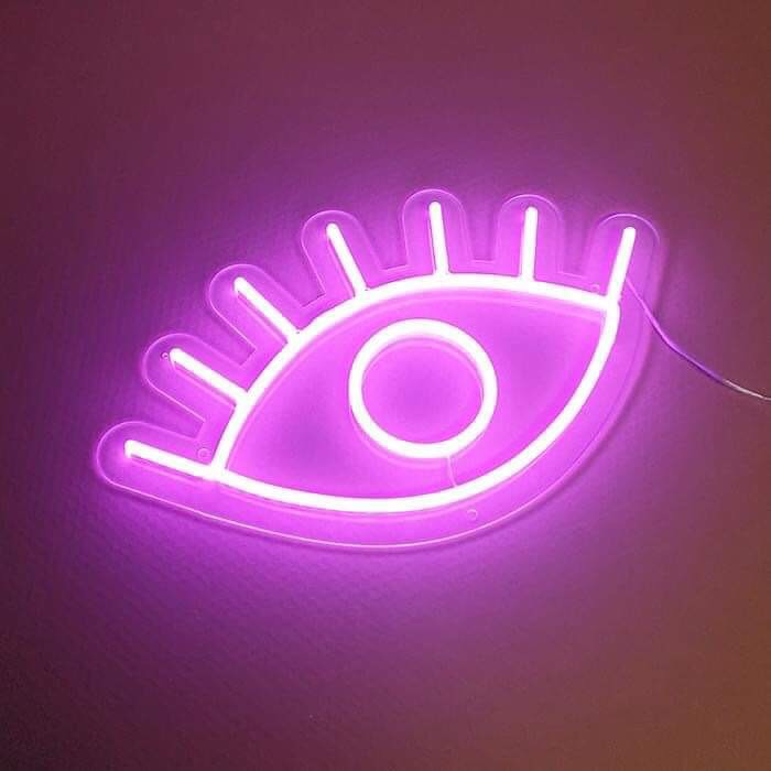 Đèn Trang Trí Led Neon Sign Mi Mắt