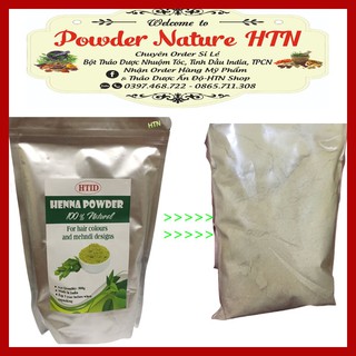 Hấp ủ tóc phục hồi lá henna nguyên chất 500g - hair treatment henna powder 500g