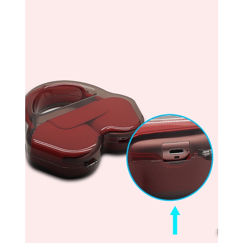 HỘP NHỰA ĐEN BẢO VỆ TAI NGHE AIRPODS MAX