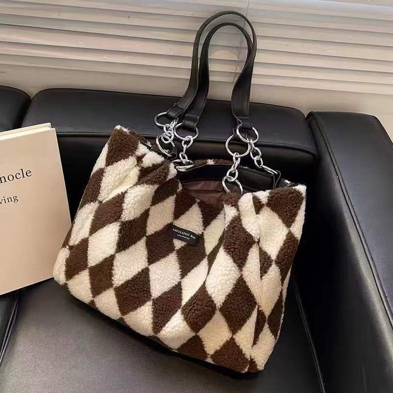 Túi xách túi vai túi sang trọng phụ nữ đi làm túi cho học sinh trường học 36 X 27 X 12