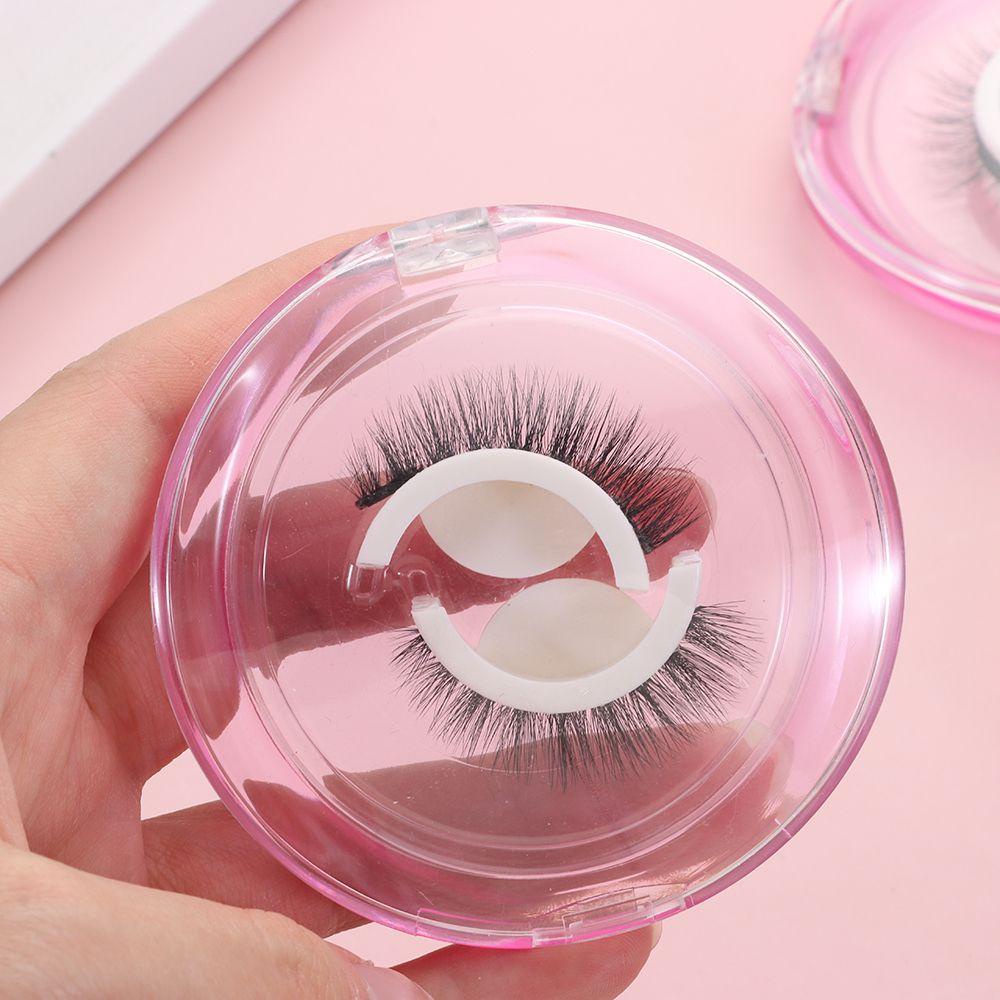 EUCA Cặp Lông Mi Giả 3D Tự Dính Lâu Trôi Tự Nhiên Handmade Có Thể Tái Sử Dụng