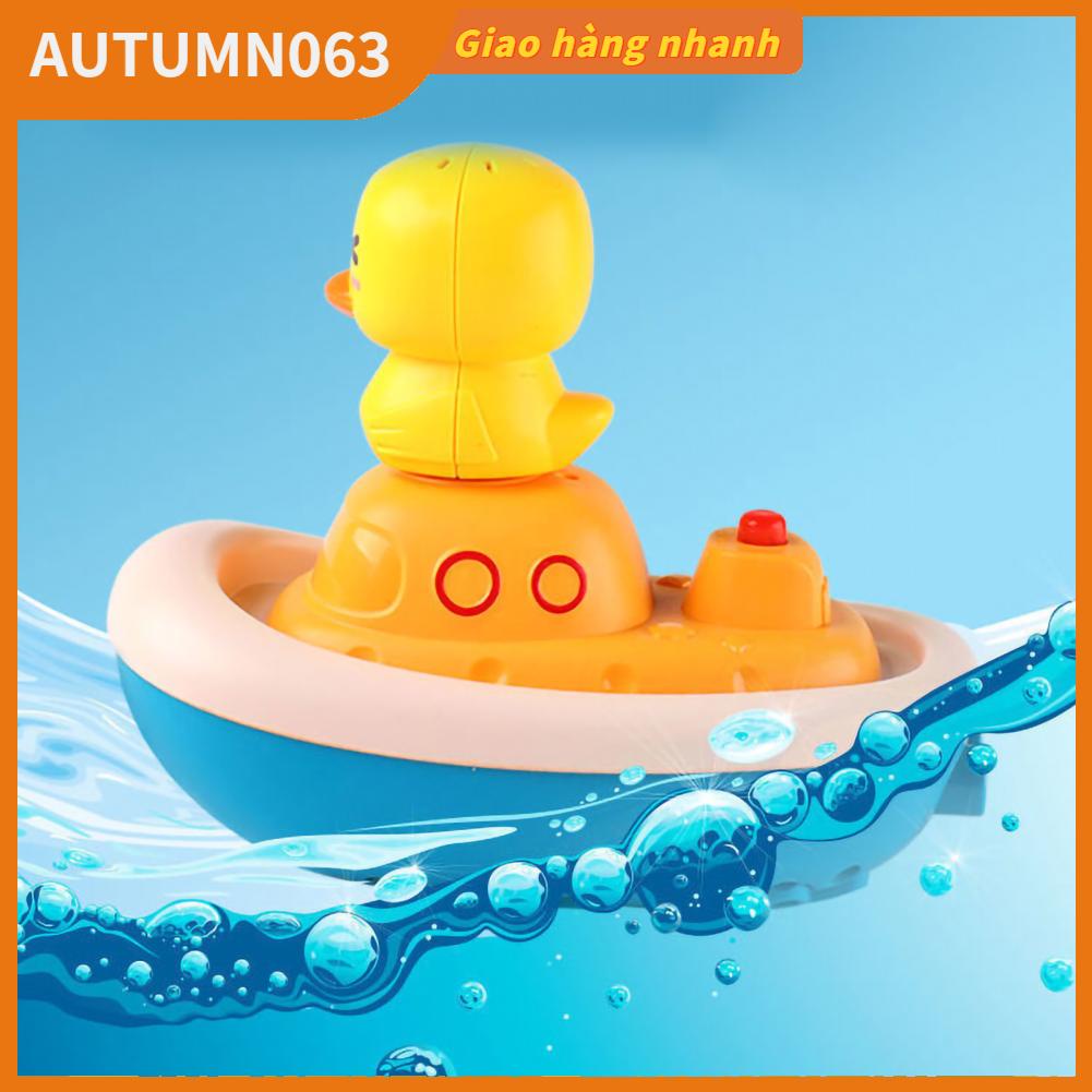 Autumn063 Đồ chơi nhà tắm Ducky Điện Vịt nhỏ màu vàng vòi hoa sen cho dùng tiệc sinh nhật