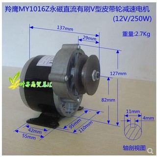 Motor giảm tốc 24v- 250w