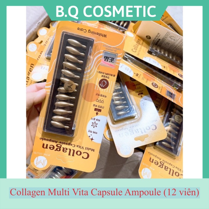 (Bán Chạy) Collagen Multi Vita Capsule Ampoule (12 viên)