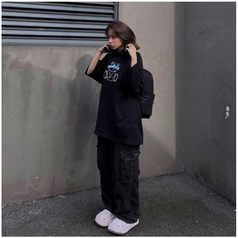 Áo phông gấu sad boi TC12