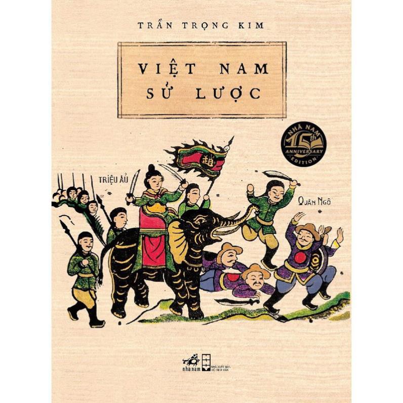 Sách - Việt Nam Sử Lược (Bìa Cứng) [Nhã Nam]