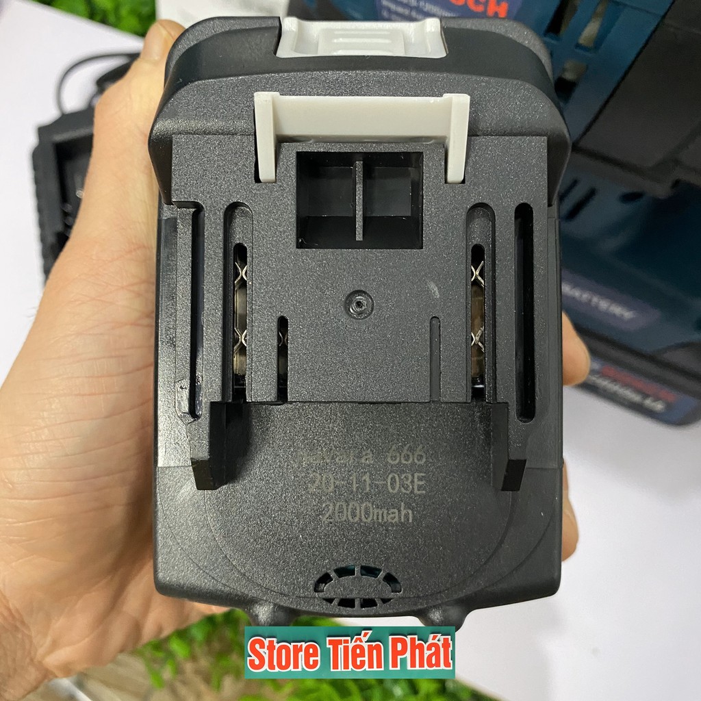 [Bảo hành 12 tháng] Máy khoan pin bê tông BOSCH 118V - Không chổi than