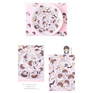 Bộ Sticker/ Hình Dán Nhân Vật Chibi (45 hình)