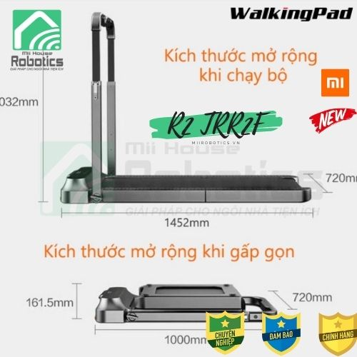 💥QTẶNG KM 1TR💥 Máy chạy bộ gấp Xiaomi KingSmith R2 | R1 PRO Bản Walking Pad QTẾ mới 100% chính hãng