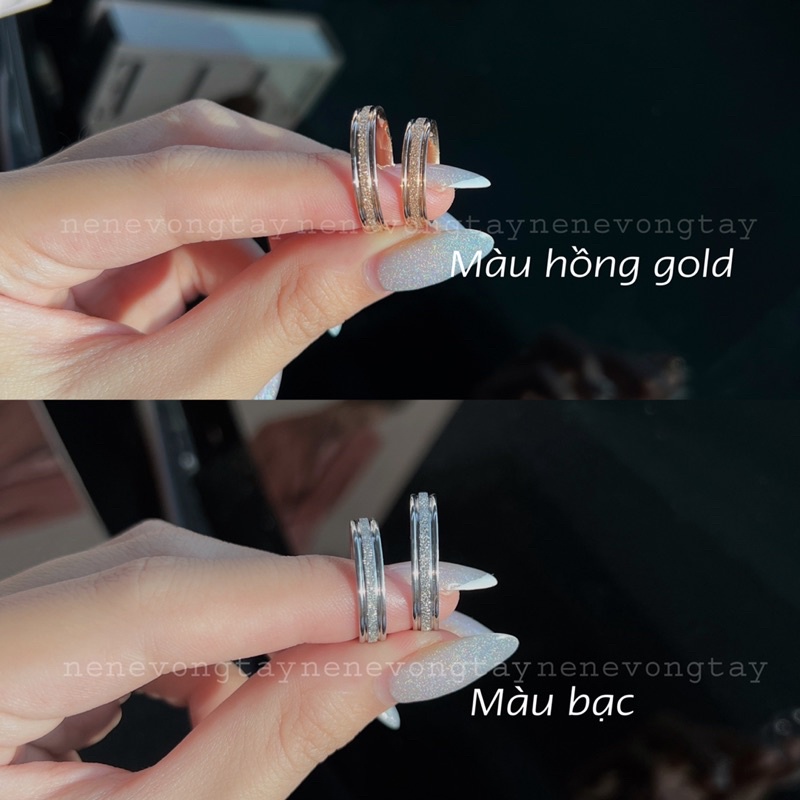 Nhẫn cặp đôi hạt đẹp  cầu cho nam nữ