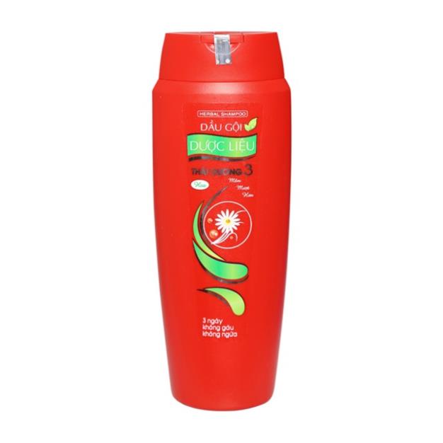 Dầu Dược liệu Thái Dương 3 hỗ trợ ngăn gàu, giảm rụng tóc dạng 200ml