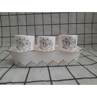 Bộ 3 chung nước thờ cúng